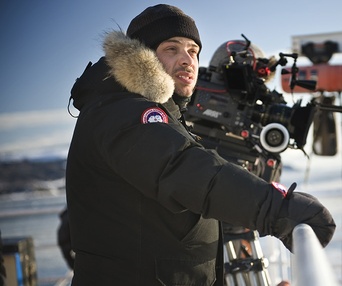 Sur le plateau du film Diego Star