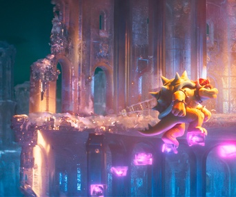 Une scène du film The Super Mario Bros. Movie