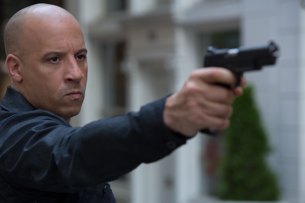 Une scène du film The Fate of the Furious