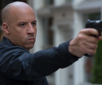 Une scène du film The Fate of the Furious