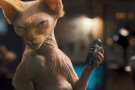 Une scène du film Cats & Dogs: The Revenge of Kitty Galore