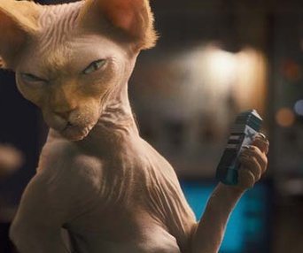 Une scène du film Cats & Dogs: The Revenge of Kitty Galore