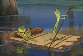 Scène du film The Princess and the Frog Scène du film The Princess and the Frog