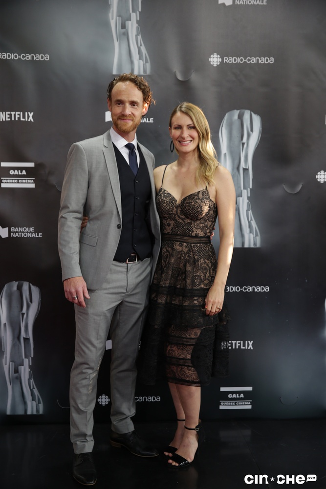 Sur le tapis rouge du Gala Québec Cinéma 2019