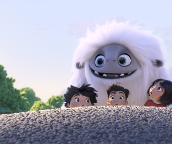 Une scène du film Abominable