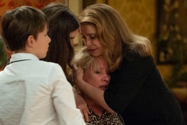 Une scène du film Fête de famille Une scène du film Fête de famille