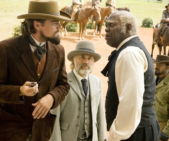 Une scène du film Django Unchained