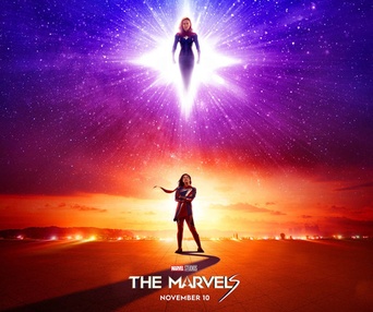 Affiche du film The Marvels