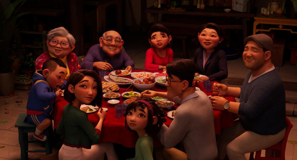 Une scène du film Over the Moon
