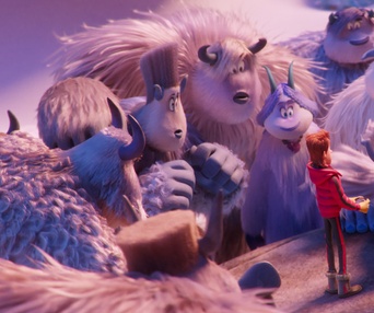 Une scène du film Smallfoot