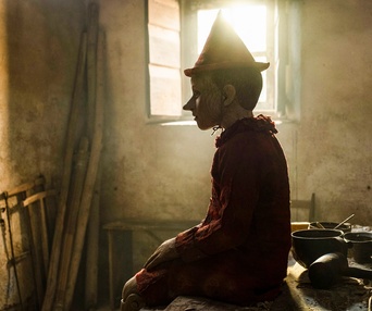 Une scène du film Pinocchio