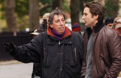 Ivan Reitman et Luke Wilson sur le plateau de My Super Ex-Girlfriend