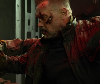 Une scène du film Terminator: Dark Fate