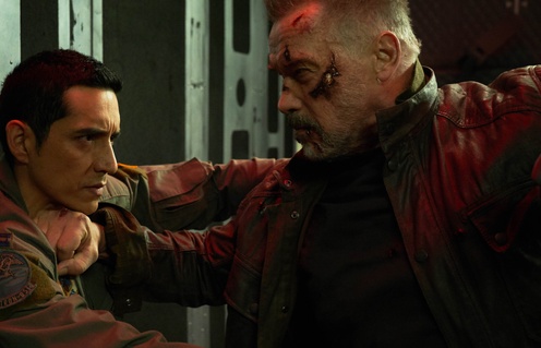 Une scène du film Terminator: Dark Fate