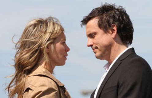 Claude Legault et Céline Bonnier dans le film French Kiss