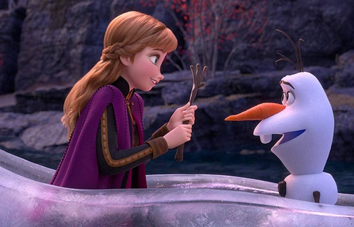 Une scène du film Frozen 2