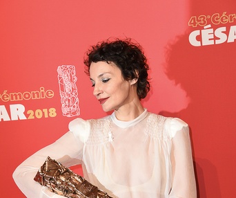 Sur le tapis rouge des César 2018