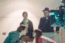 Sur le plateau du film Ruby Sparks