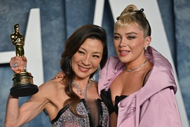 Sur le tapis rouge du Vanity Fair Oscar Party 2023