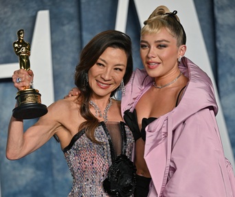 Sur le tapis rouge du Vanity Fair Oscar Party 2023