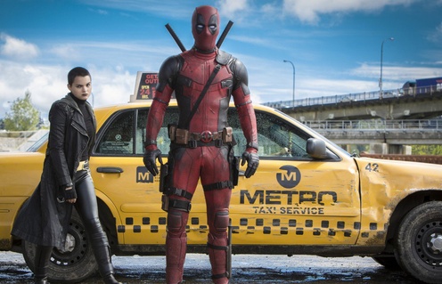 Une scène du film Deadpool