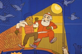 Image du film Marcel le père Noël et le petit livreur de pizzas