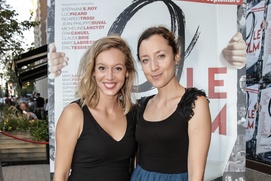 Sur le tapis rouge du film 9 le film