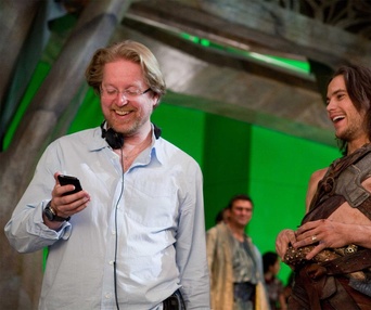 Sur le plateau du film John Carter