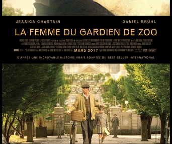 Affiche du film La femme du gardien de zoo