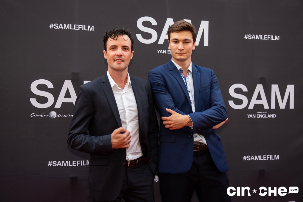 Sur le tapis rouge du film Sam