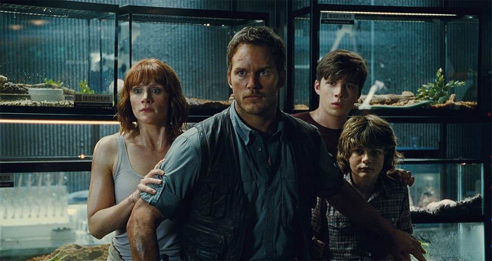 Une scène du film Jurassic World