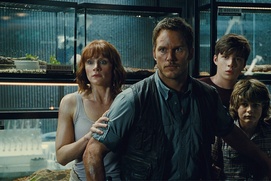 Une scène du film Jurassic World