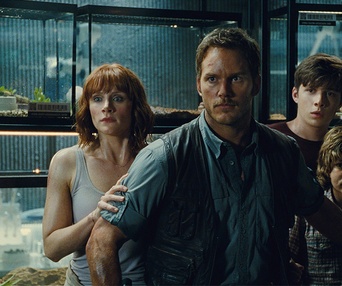 Une scène du film Jurassic World