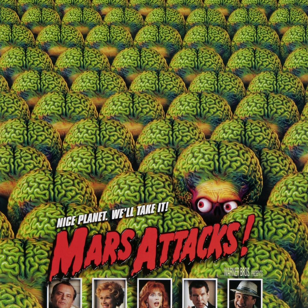 Affiche du film Mars Attacks!