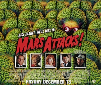 Affiche du film Mars Attacks!