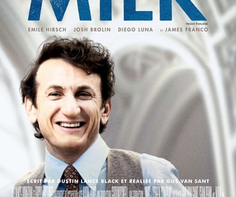 Affiche en français du film Milk