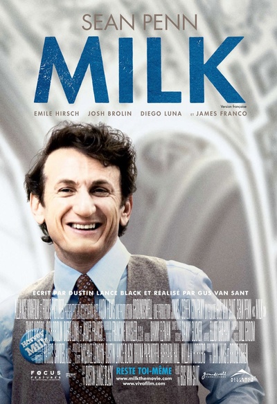 Affiche en français du film Milk
