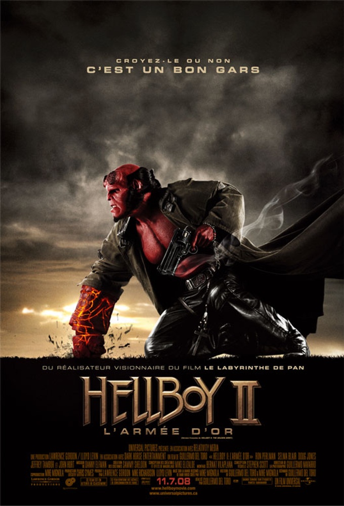 Galerie - Affiche en français du film Hellboy II : L'armée d'or