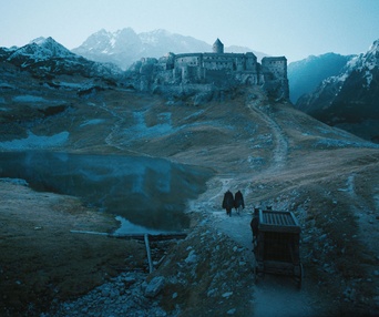 Une scène du film Season of the Witch