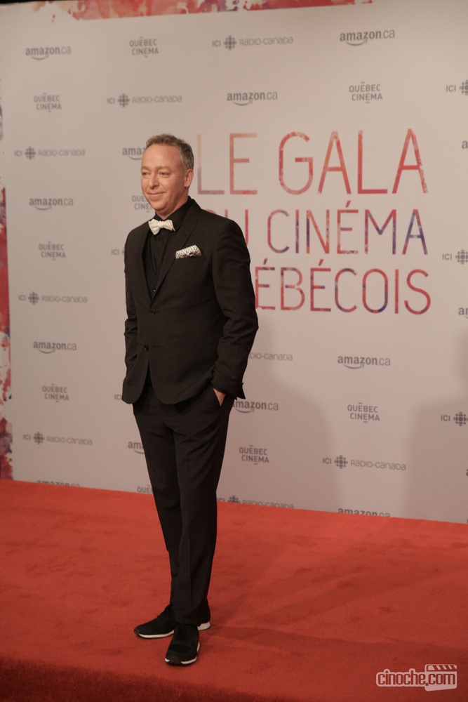 Sur le tapis rouge de Gala du cinéma Québécois