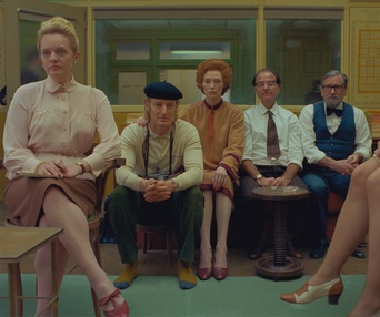 Une scène du film The French Dispatch