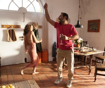 Une scène du film Plonger
