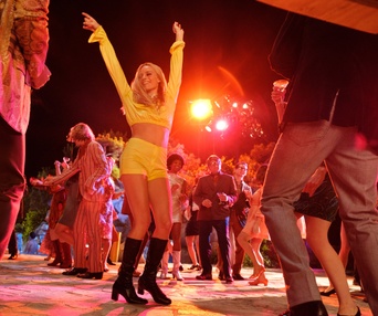 Une scène du film Once Upon a Time in Hollywood