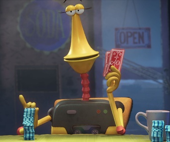 Une scène du film Orion and the Dark