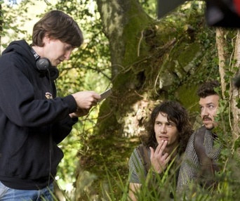 Sur le plateau du film Your Highness
