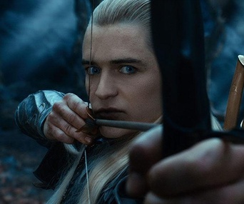 Une scène du film The Hobbit: The Desolation of Smaug