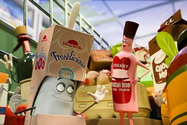 Une scène du film Sausage Party