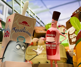 Une scène du film Sausage Party