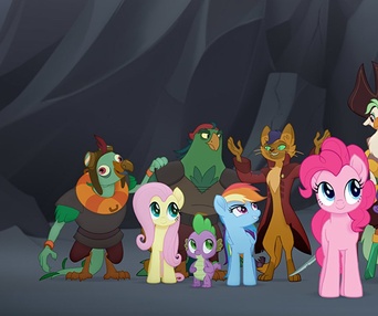 Une scène du film My Little Pony: The Movie