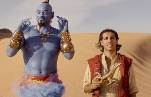Une scène du film Aladdin